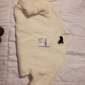 White Turtle Neck Sweater